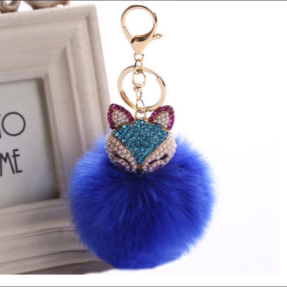 Fox purse charm